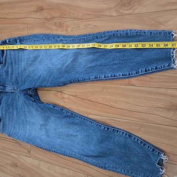 Kut From The Kloth Carlo Mid Rise Ankle Skinny Raw Hem Jeans Size 14 - Picture 9 of 11